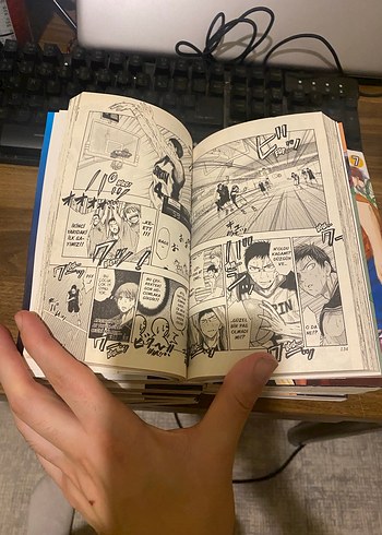  Beden Renk Kurokonun Basketbolu Manga Set 1-12 Set