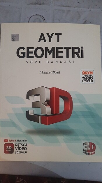  Geometri ayt 3D yayınları 
