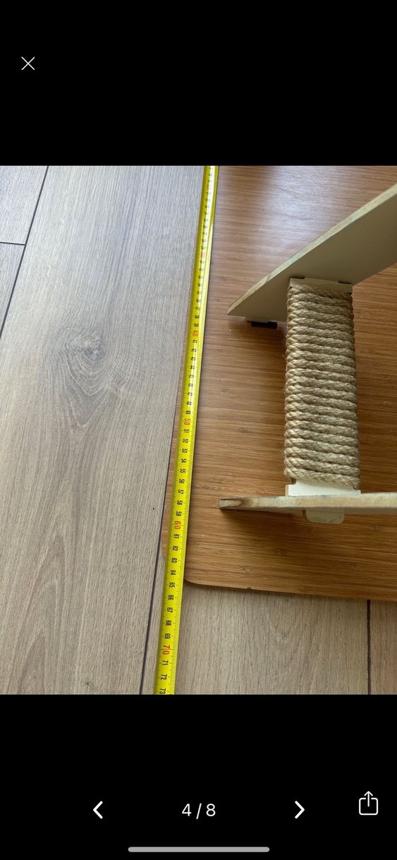 Gri Kedi Tırmalama ve Oyun Evi - Görsel 4