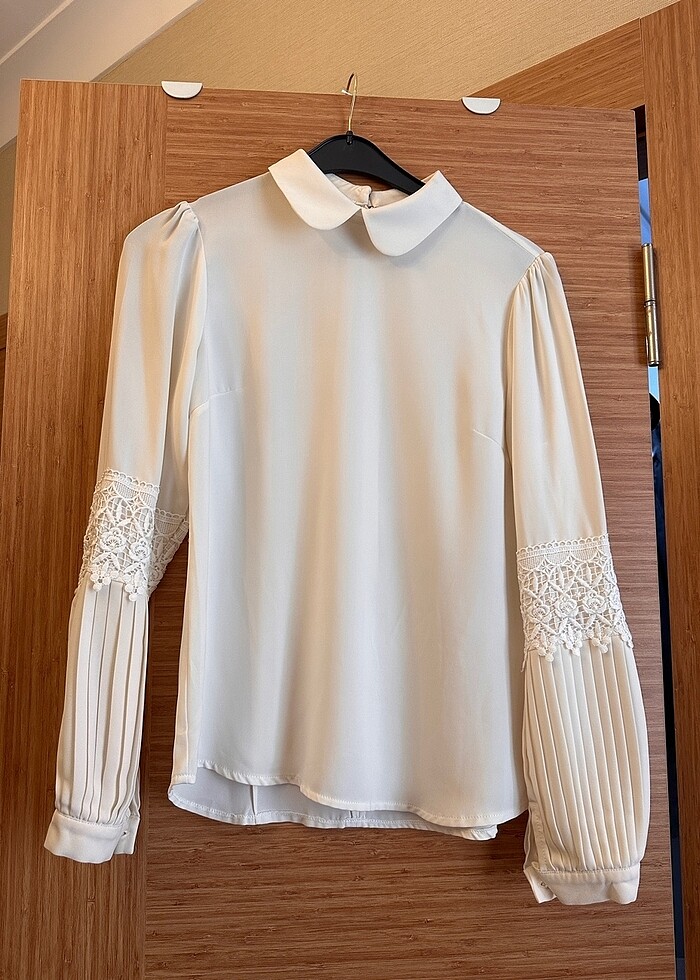 Bebe yaka gömlek - Görsel 3