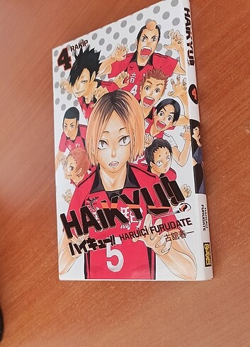 Haikyu!! 4.cilt manga