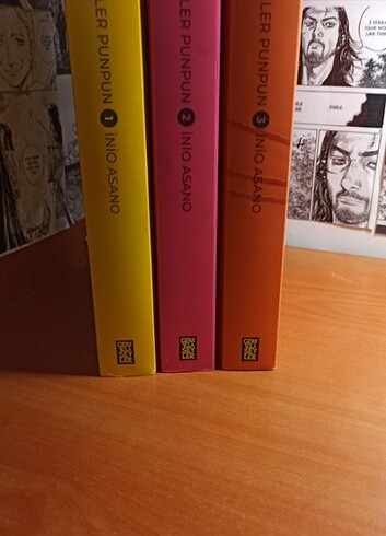 İyi geceler punpun 1-2-3. Cilt Set