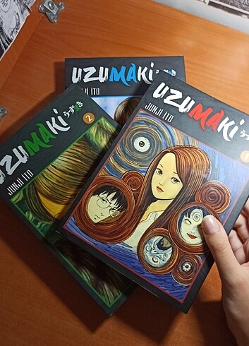 Uzumaki 1 2 3 Junji İto Set SATILDI