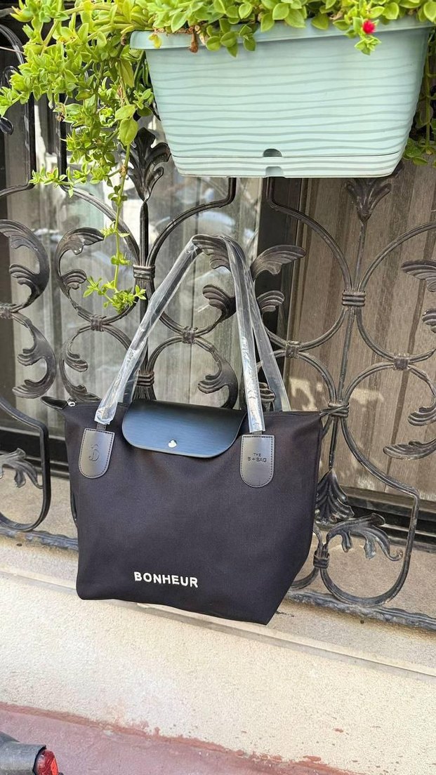 Camel Deri Kadın Tote Çanta - Görsel 5