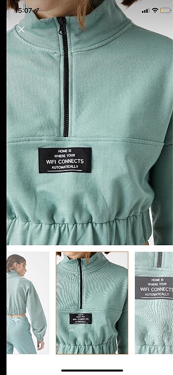 s Beden siyah Renk Koton Sweatshirt