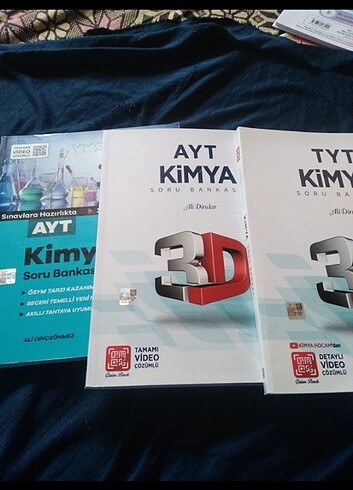 Kimya soru bankaları 