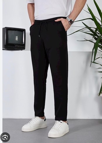 Lacivert Bel Detaylı unisex Eşofman Altı - Görsel 2