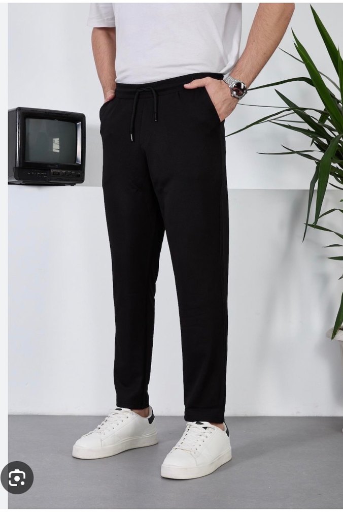 Lacivert Bel Detaylı unisex Eşofman Altı - Görsel 2