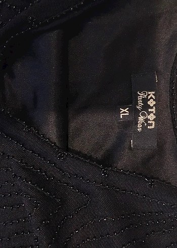 Siyah Mini Elbise - Görsel 2