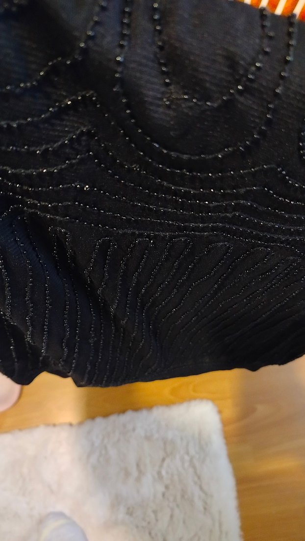 Siyah Mini Elbise - Görsel 3