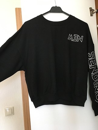 Hafif yarasa kollu sweatshirt 