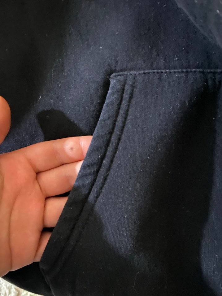 Cepli Siyah Kadın Sweatshirt - Görsel 3