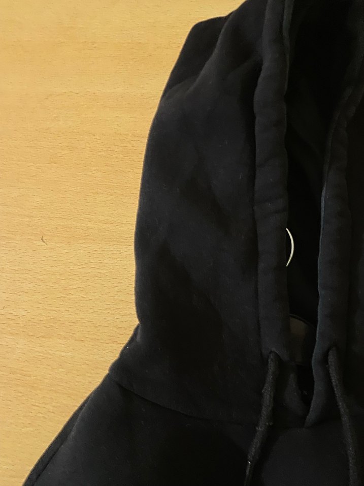 Cepli Siyah Kadın Sweatshirt - Görsel 2