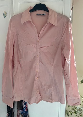 Pembe Uzun Kollu Gömlek