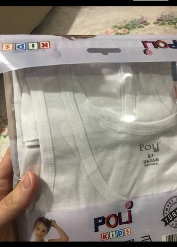 6 adet sıfır paketli atlet - Görsel 2