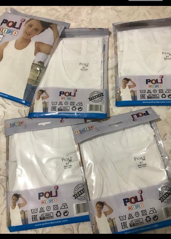 6 adet sıfır paketli atlet - Görsel 5