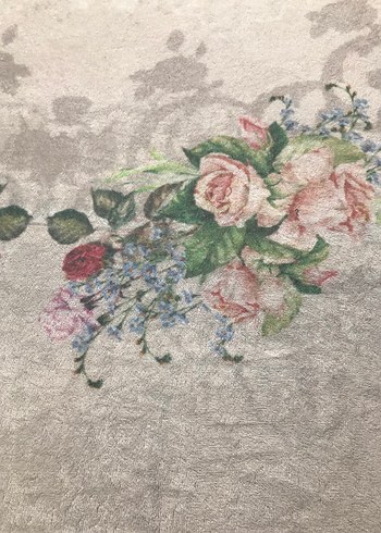 4m2 lastikli kadife halı örtüsü - Görsel 2