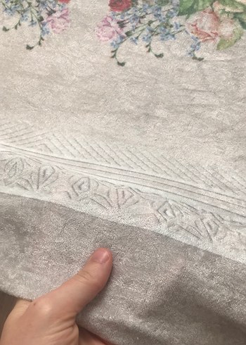 4m2 lastikli kadife halı örtüsü - Görsel 5