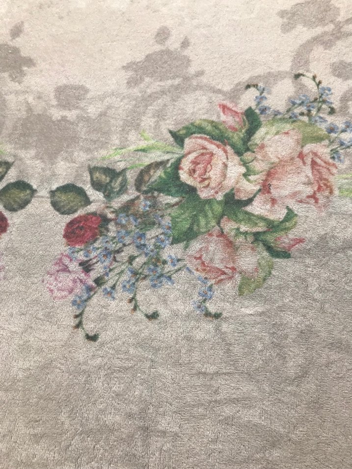 4m2 lastikli kadife halı örtüsü - Görsel 2