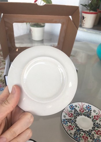 El yapımı kahve fincan takımı - Görsel 6