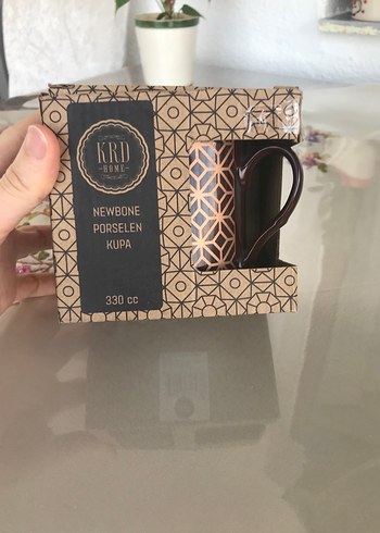 KRD Home Porselen Kupa 330 cc - Görsel 2