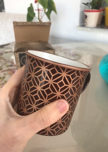 KRD Home Porselen Kupa 330 cc - Görsel 8