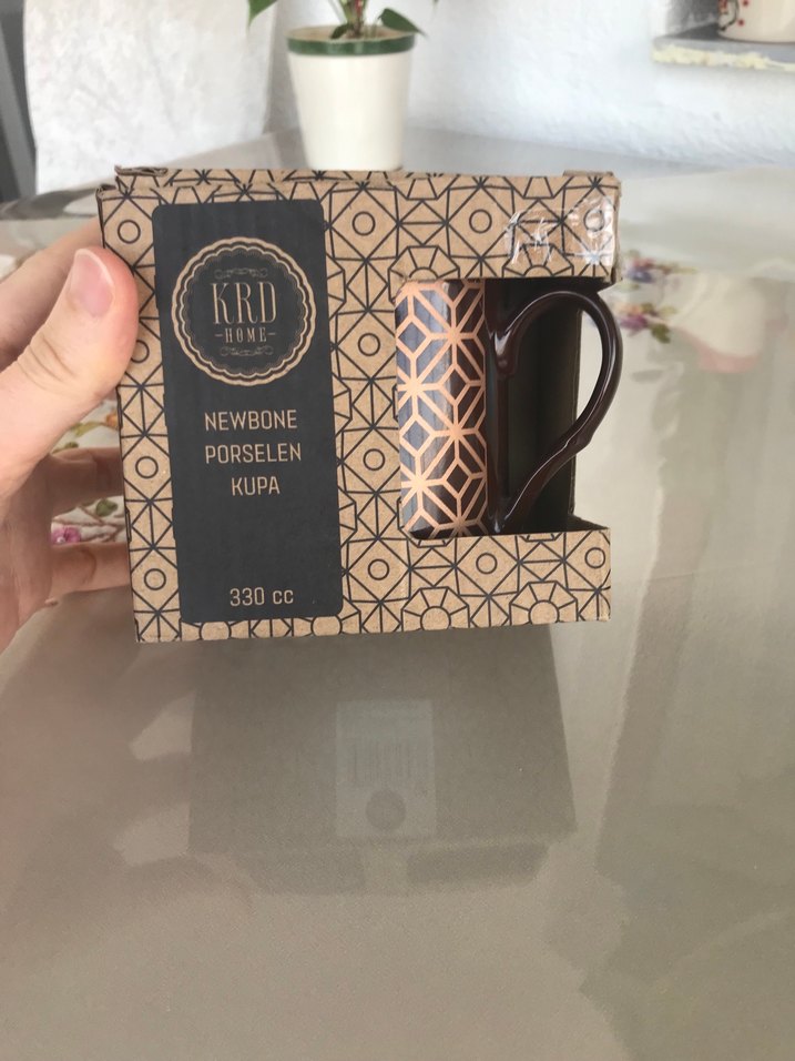 KRD Home Porselen Kupa 330 cc - Görsel 2
