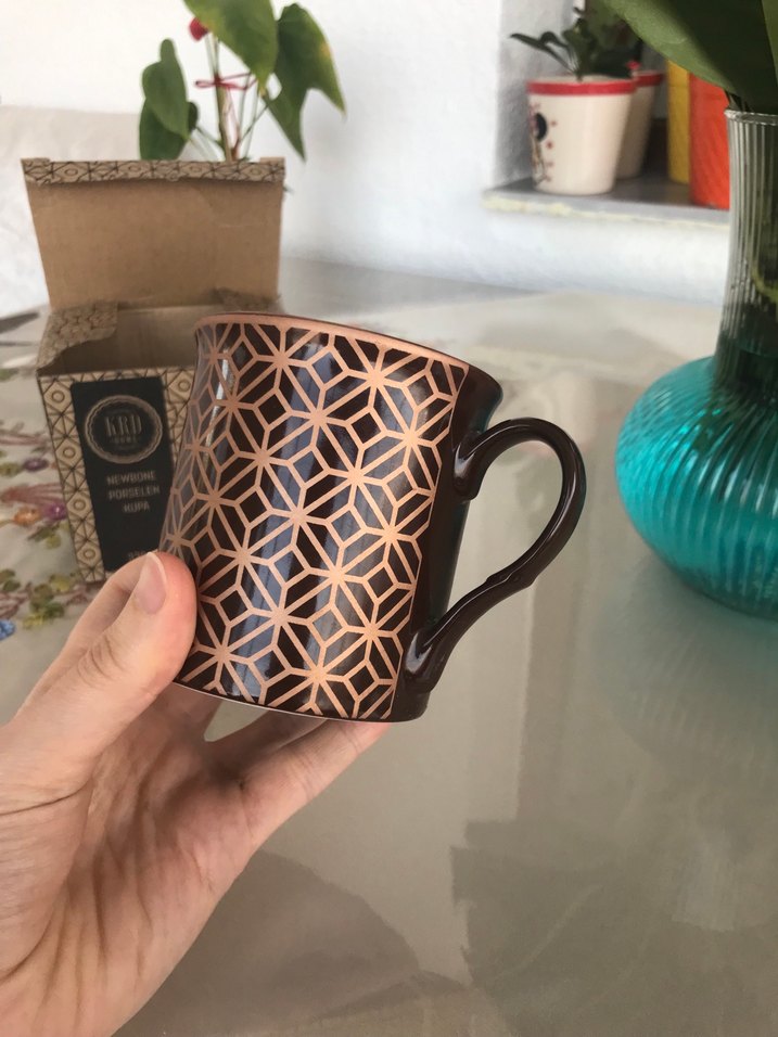 KRD Home Porselen Kupa 330 cc - Görsel 4