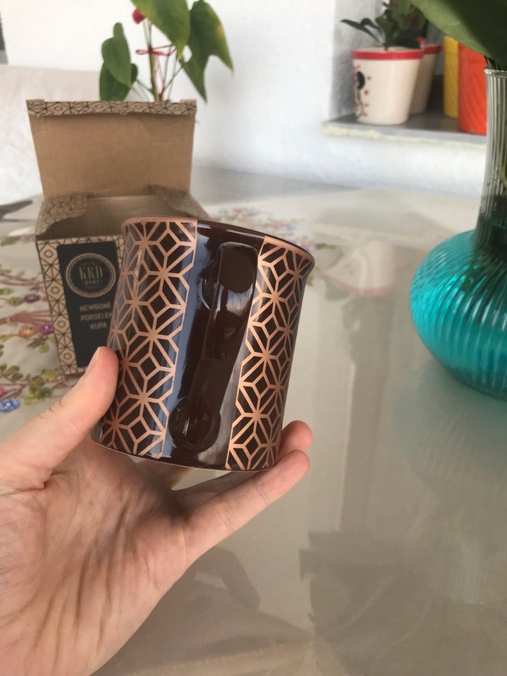 KRD Home Porselen Kupa 330 cc - Görsel 5