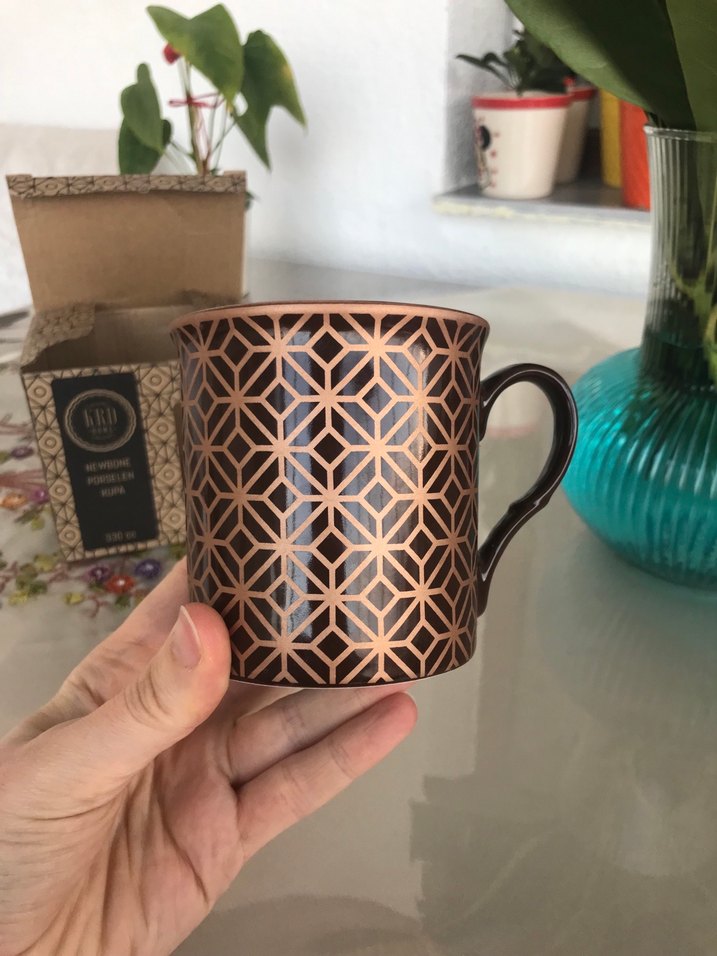 KRD Home Porselen Kupa 330 cc - Görsel 3