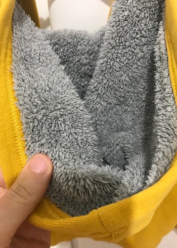 Benetton kapüşonlu sweat - Görsel 7