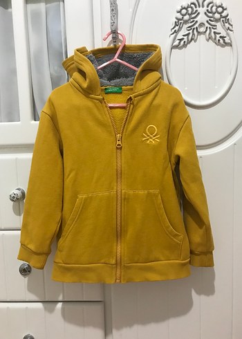 Benetton kapüşonlu sweat - Görsel 2