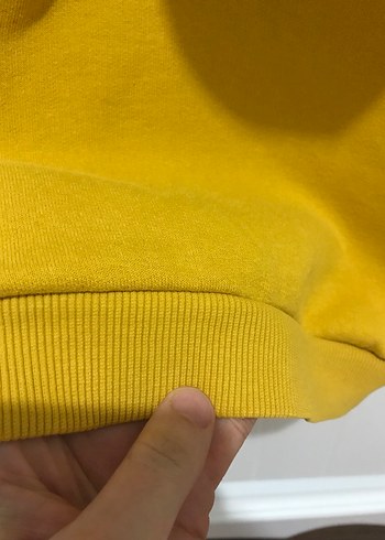 Benetton kapüşonlu sweat - Görsel 6