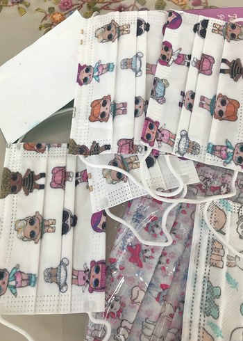 ECE Pastel Mor Tıbbi Çocuk Maskesi 10'lu - Görsel 7