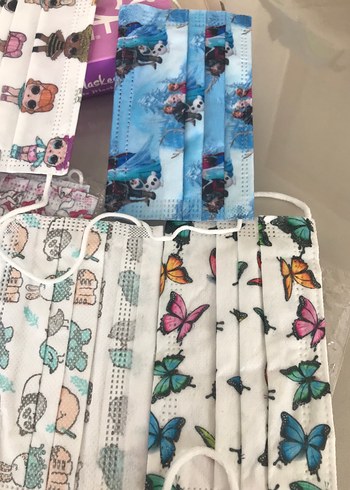 ECE Pastel Mor Tıbbi Çocuk Maskesi 10'lu - Görsel 5