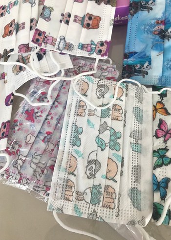 ECE Pastel Mor Tıbbi Çocuk Maskesi 10'lu - Görsel 6