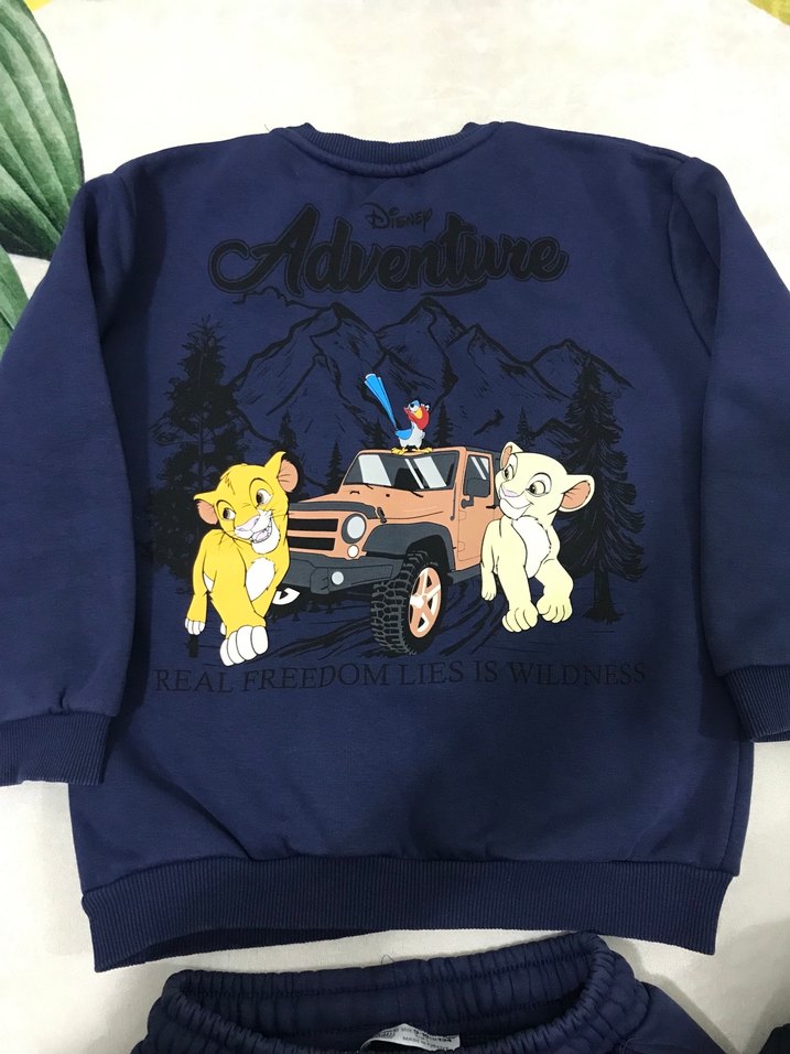 Kalın Polarlı Eşofman Takımı - Görsel 2