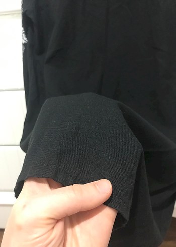 Siyah Uzun Gösterişli Hamile Ceketi - Görsel 13