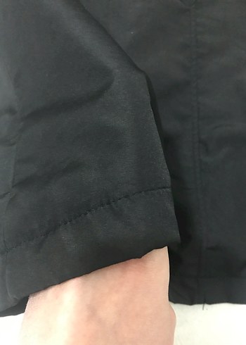 Siyah Uzun Kürklü Kadın Ceket - Görsel 5