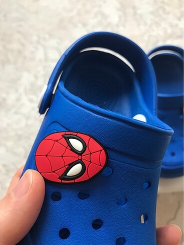 25 Beden Spiderman çocuk sandalet ayakkabı