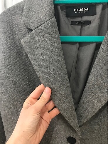 40 Beden Pull&bear kaşe kaban