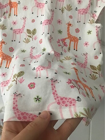 24-36 Ay Beden Lc Waikiki yazlık pijama takımı