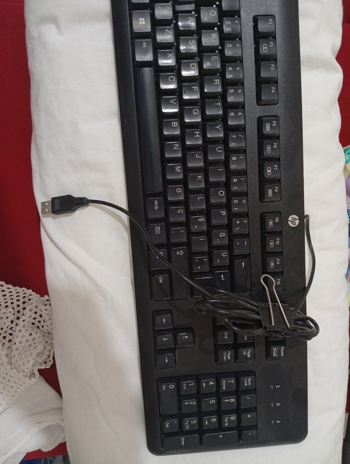 USB Kablosu Siyah Klavye - Görsel 2