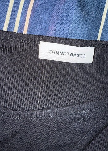 Iamnotbasic bodysuit - Görsel 3