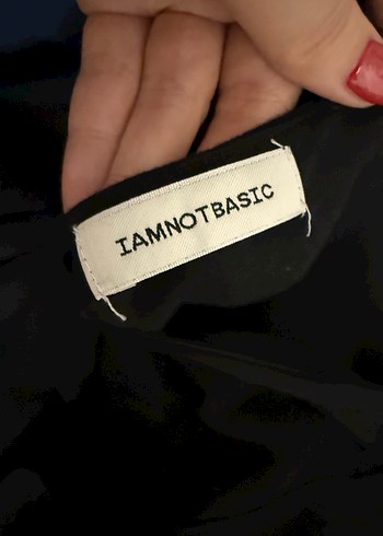 Iamnotbasic önden göğüs dekolteli bodysuit - Görsel 4