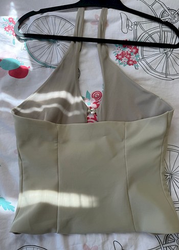 m Beden Bej çapraz üst zara