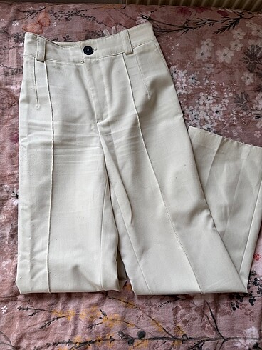 Zara krem pantolon