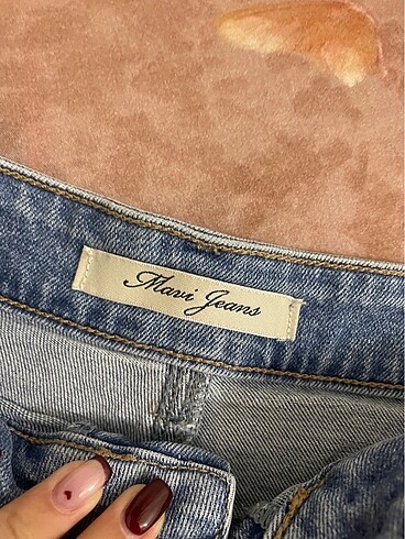 xs Beden Mavi jean şort
