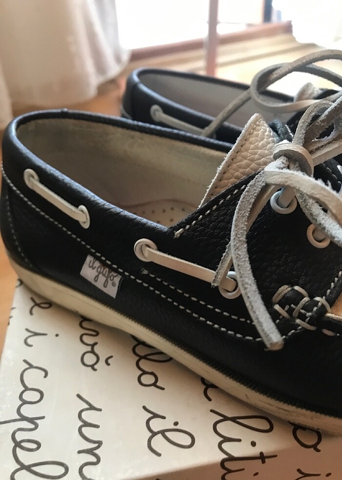 Gerçek Deri İtalyan Çocuk Ayakkabı - Görsel 3