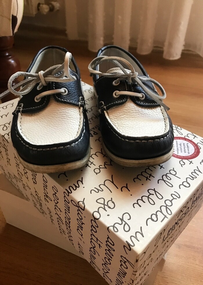 Gerçek Deri İtalyan Çocuk Ayakkabı - Görsel 4